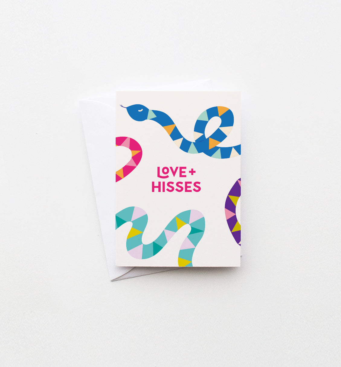 Love + Hisses mini card