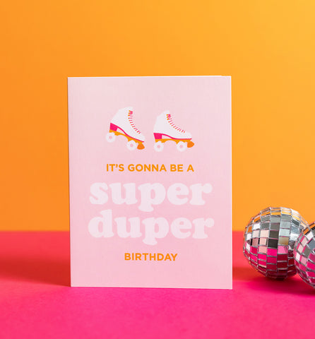 Super Duper birthday card