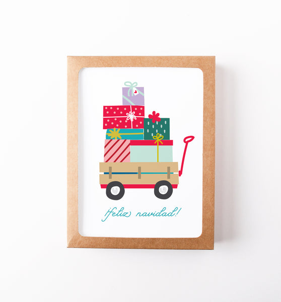 Holiday Gifts Spanish card