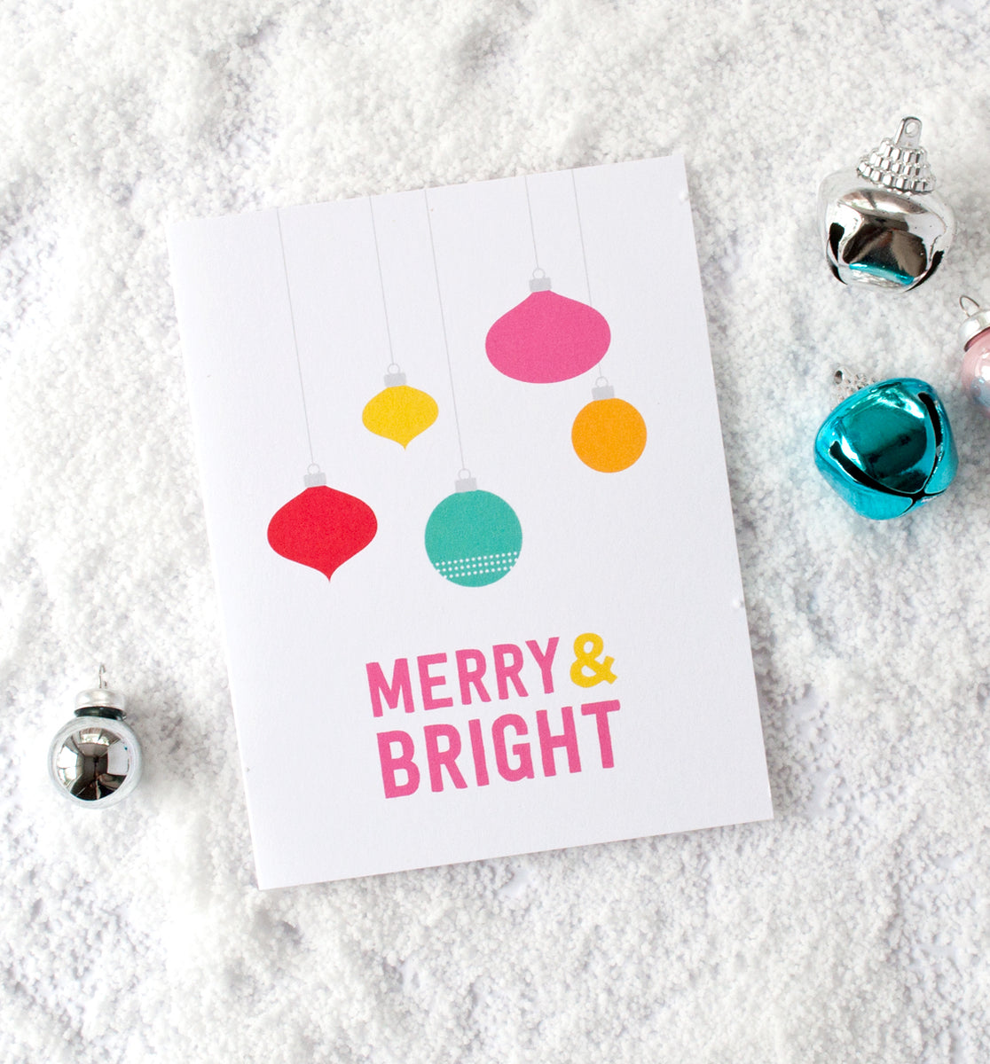 Merry Ornaments holiday cards – Graphic Anthology