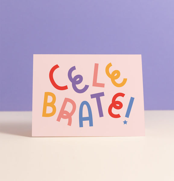 Celebrate! enclosure card