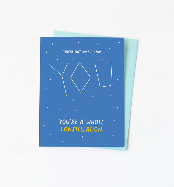 Constellation love & friendship card