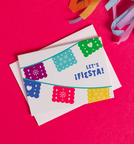 Let's Fiesta mini card