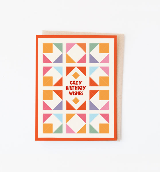 Birthday Quilt card