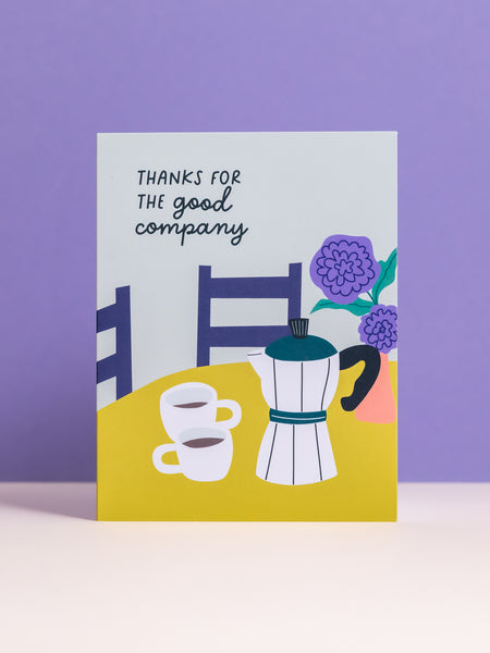 Good Company greeting card