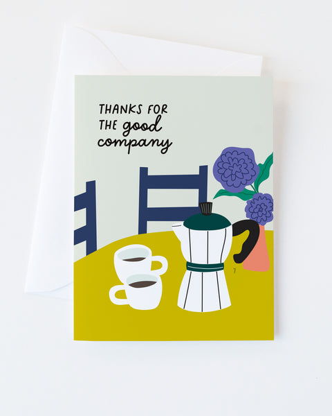 Good Company greeting card