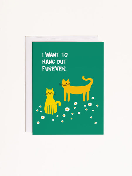 Hang Out Furever card