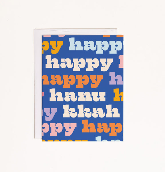 Hanukkah Slab Serif Card