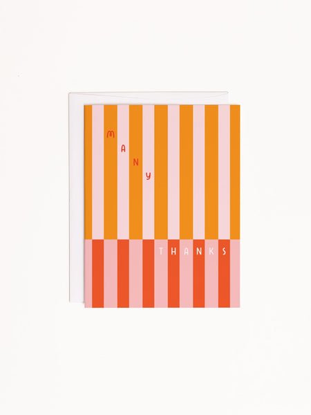 Valencia Stripe Thank You