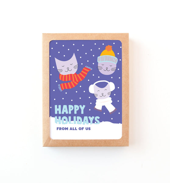 Holiday Cats Card