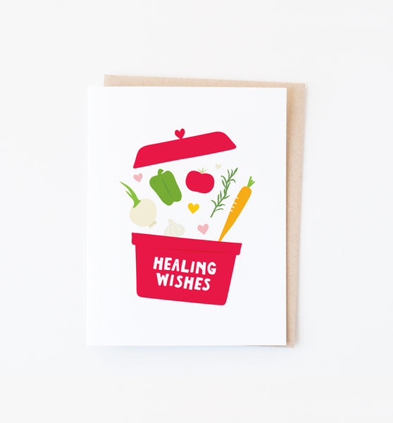 Healing Wishes get well card