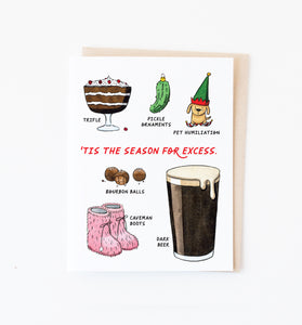 SSP x GA Holiday Excess card