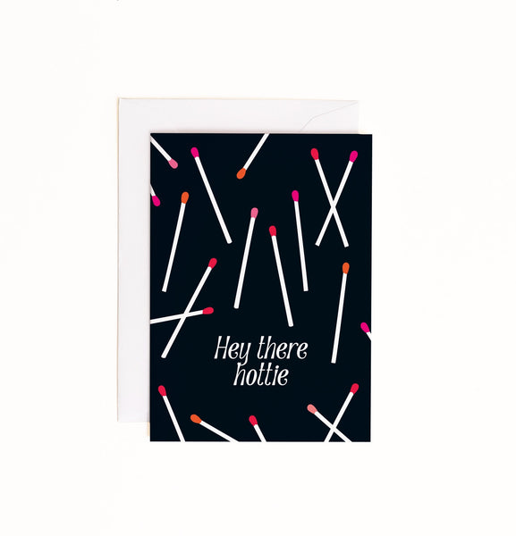 Hottie Matchstick Love enclosure card