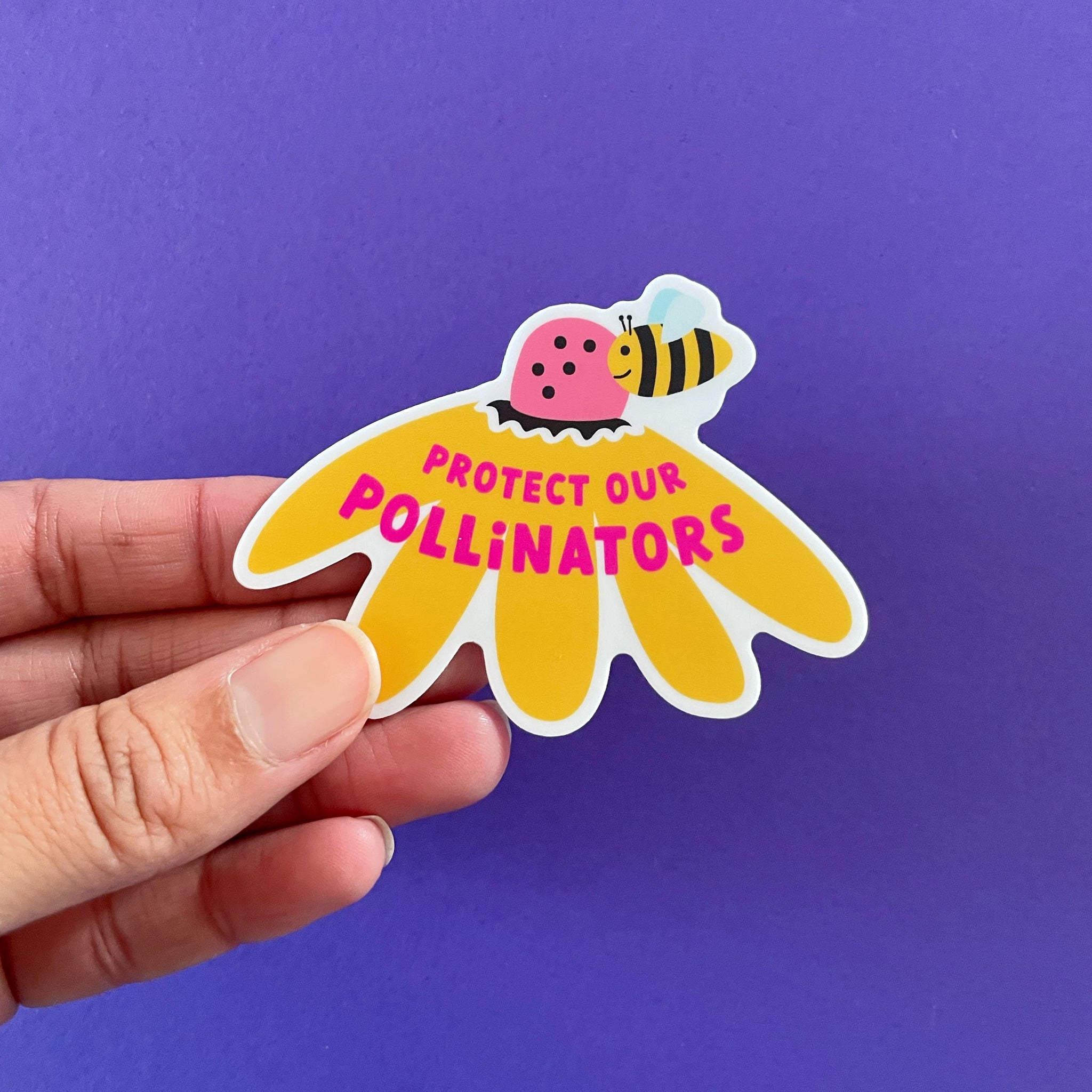 Protect our Pollinators sticker