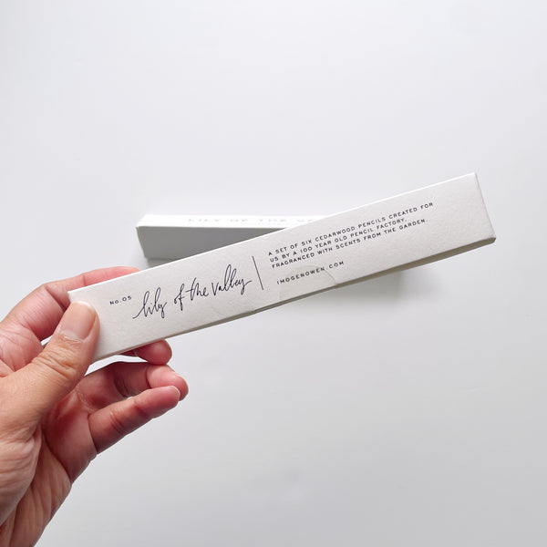 Lily of the Valley Scented Pencils
