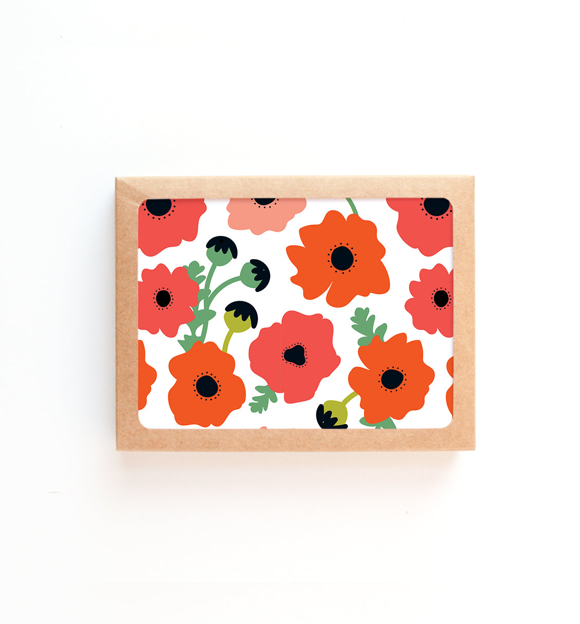 Poppy Fields Notecard Set