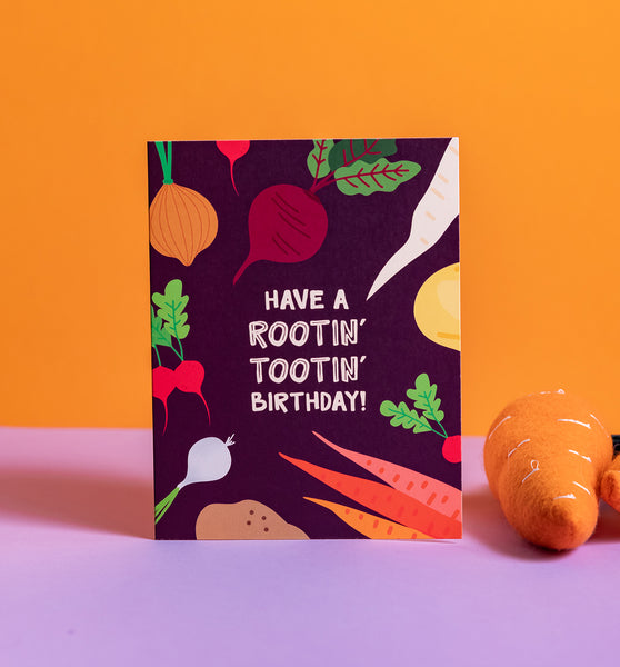 Rootin' Tootin' birthday card