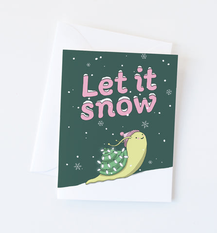 SSP x GA Let it Snow card