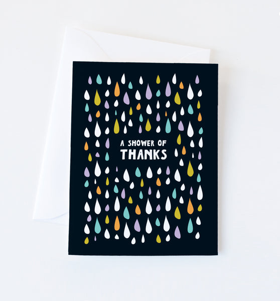 Shower of Thanks card