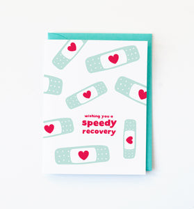 Speedy Recovery get well card