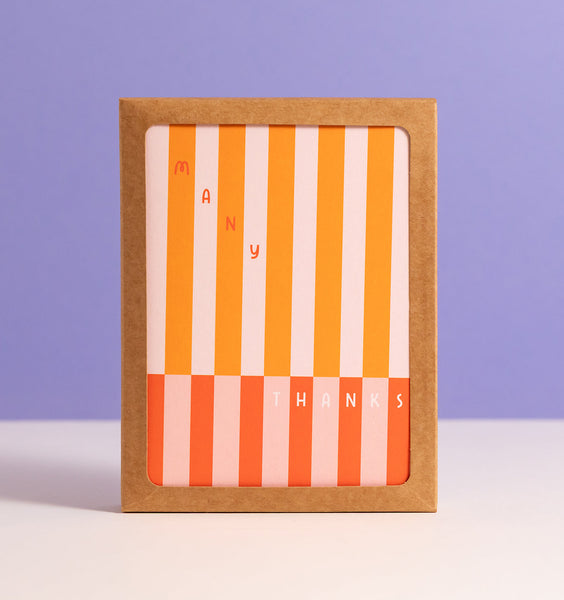 Valencia Stripe Thank You