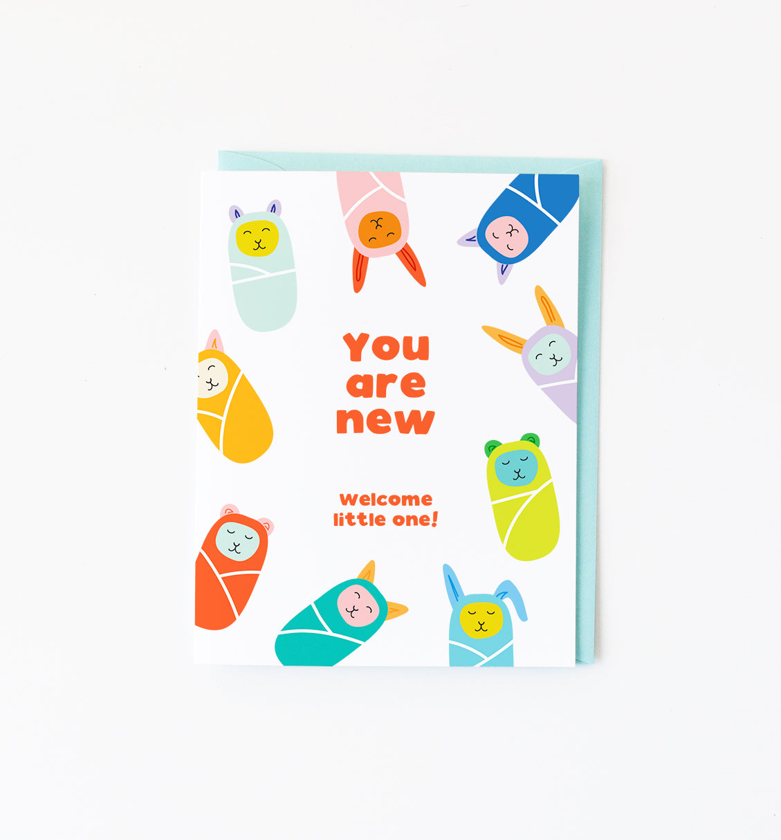 You Are New! new baby card