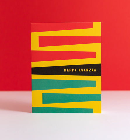 Happy Kwanzaa holiday card