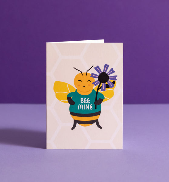 Bee Mine mini card