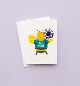 Bee Mine mini card