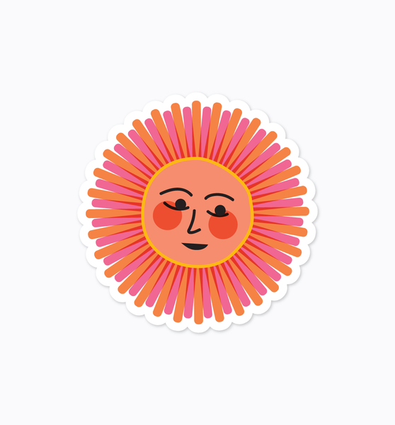 Benevolent Sun sticker