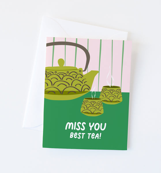 Best Tea friendship card