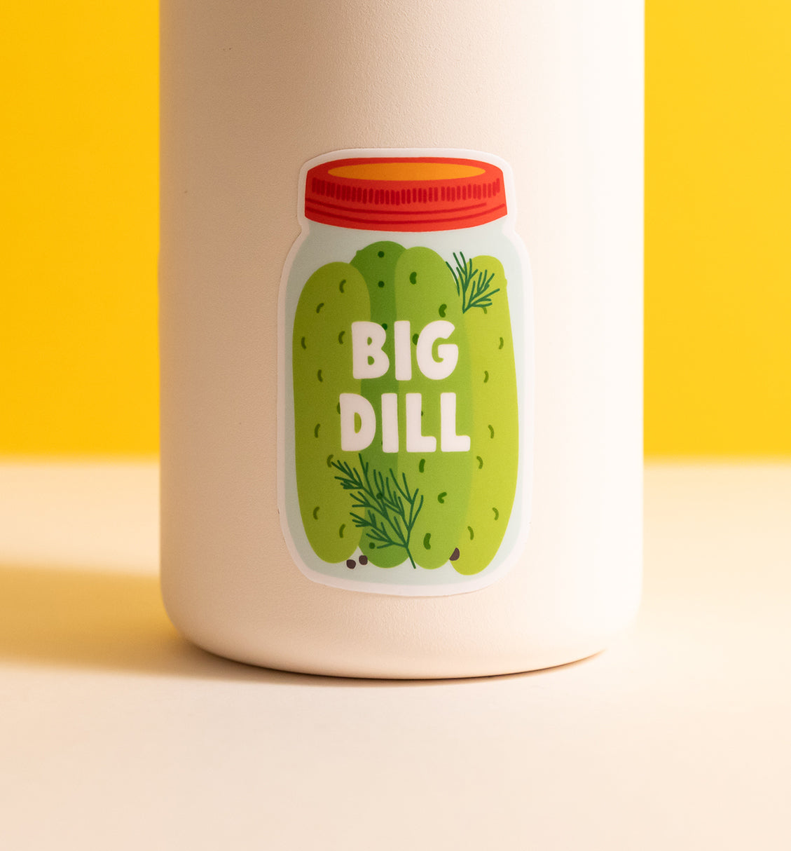 Big Dill pickle sticker