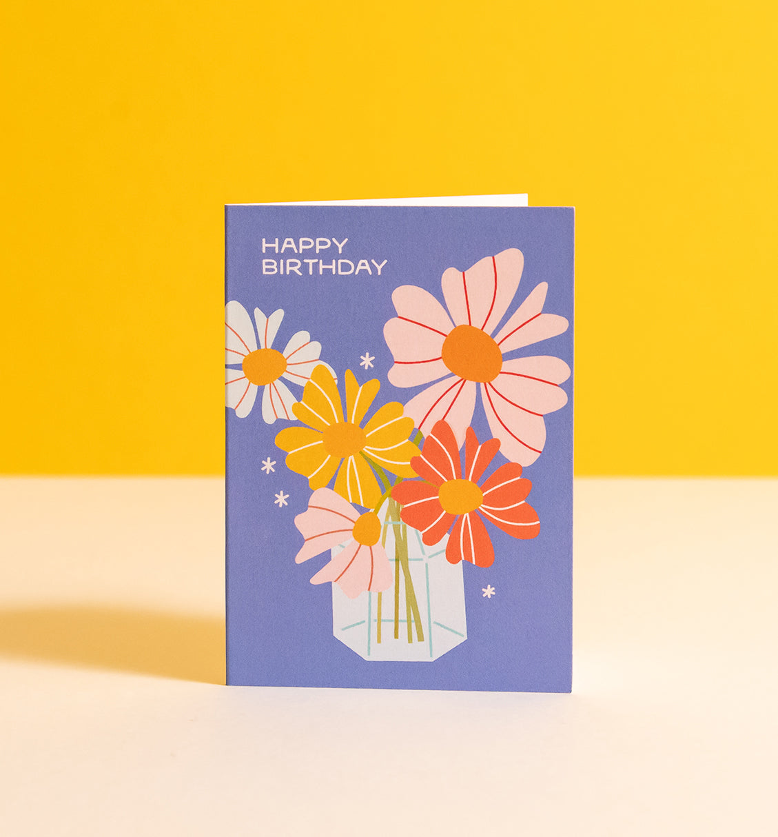 Birthday Blooms mini card