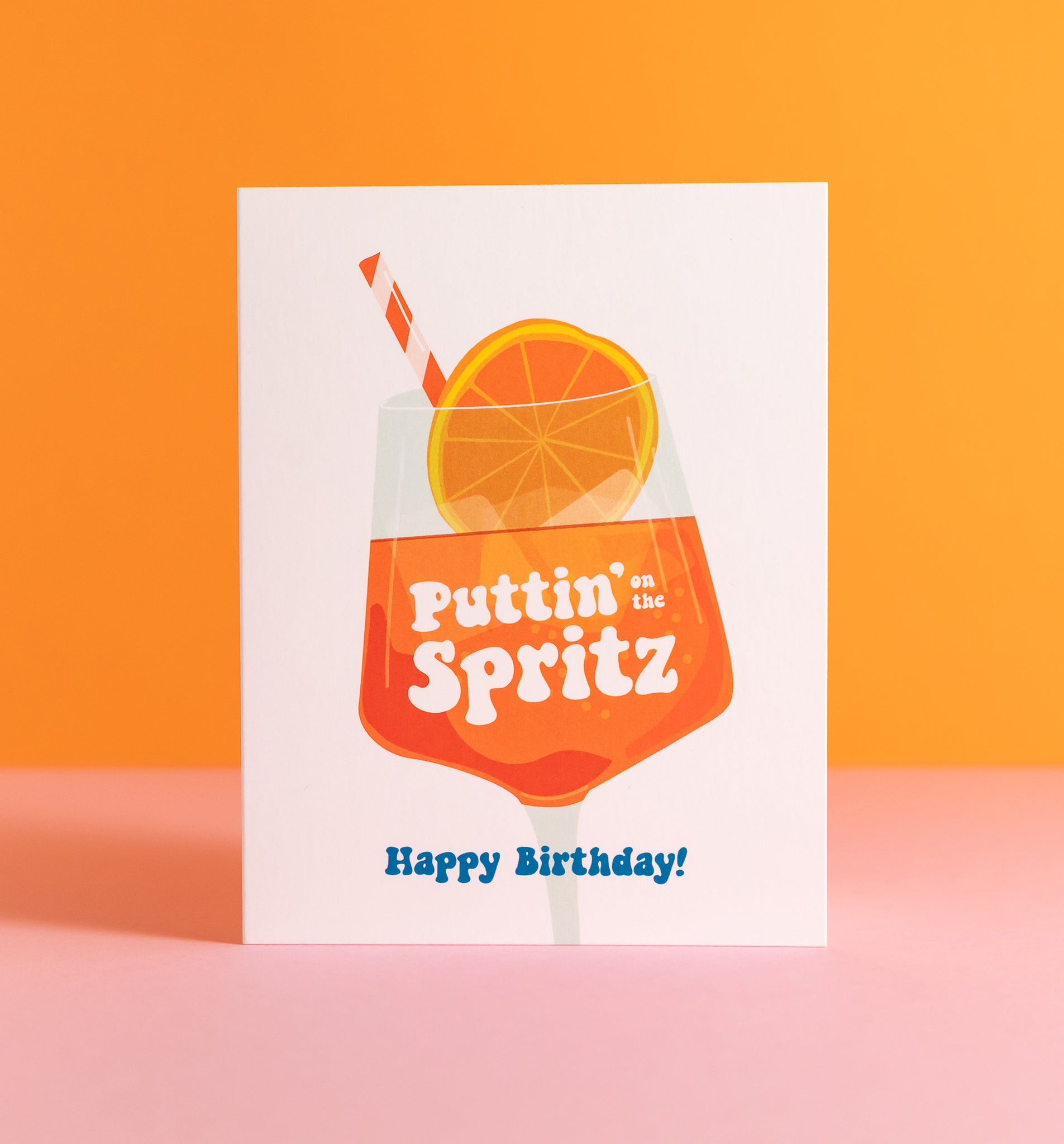 Birthday Spritz greeting card
