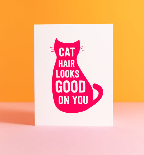 Cat Hair card | funny all occasion card