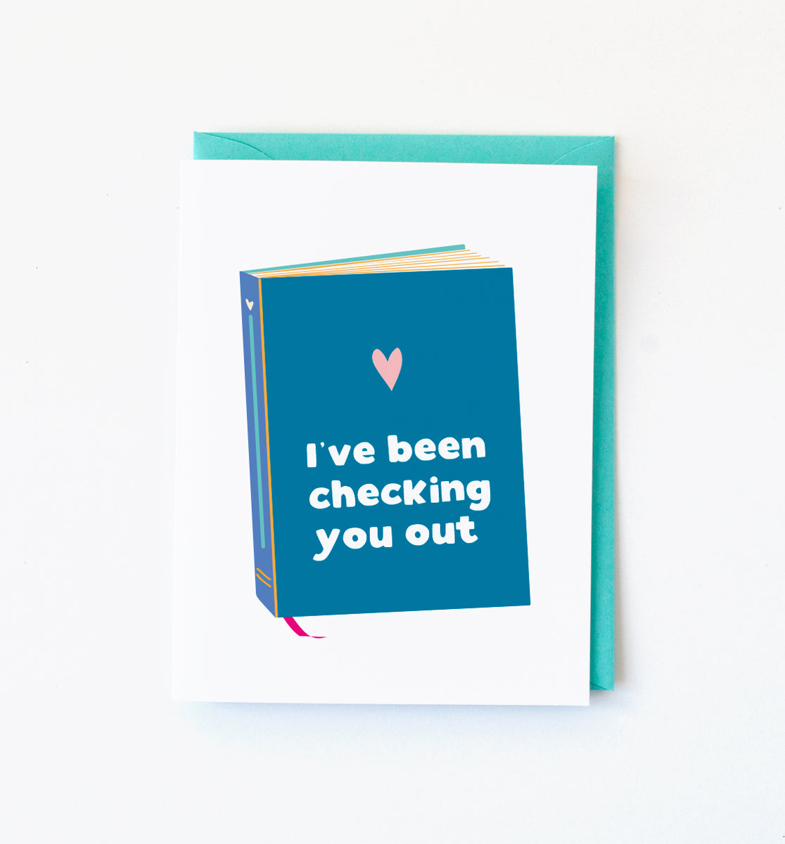 Checking You Out love & friendship card – Graphic Anthology