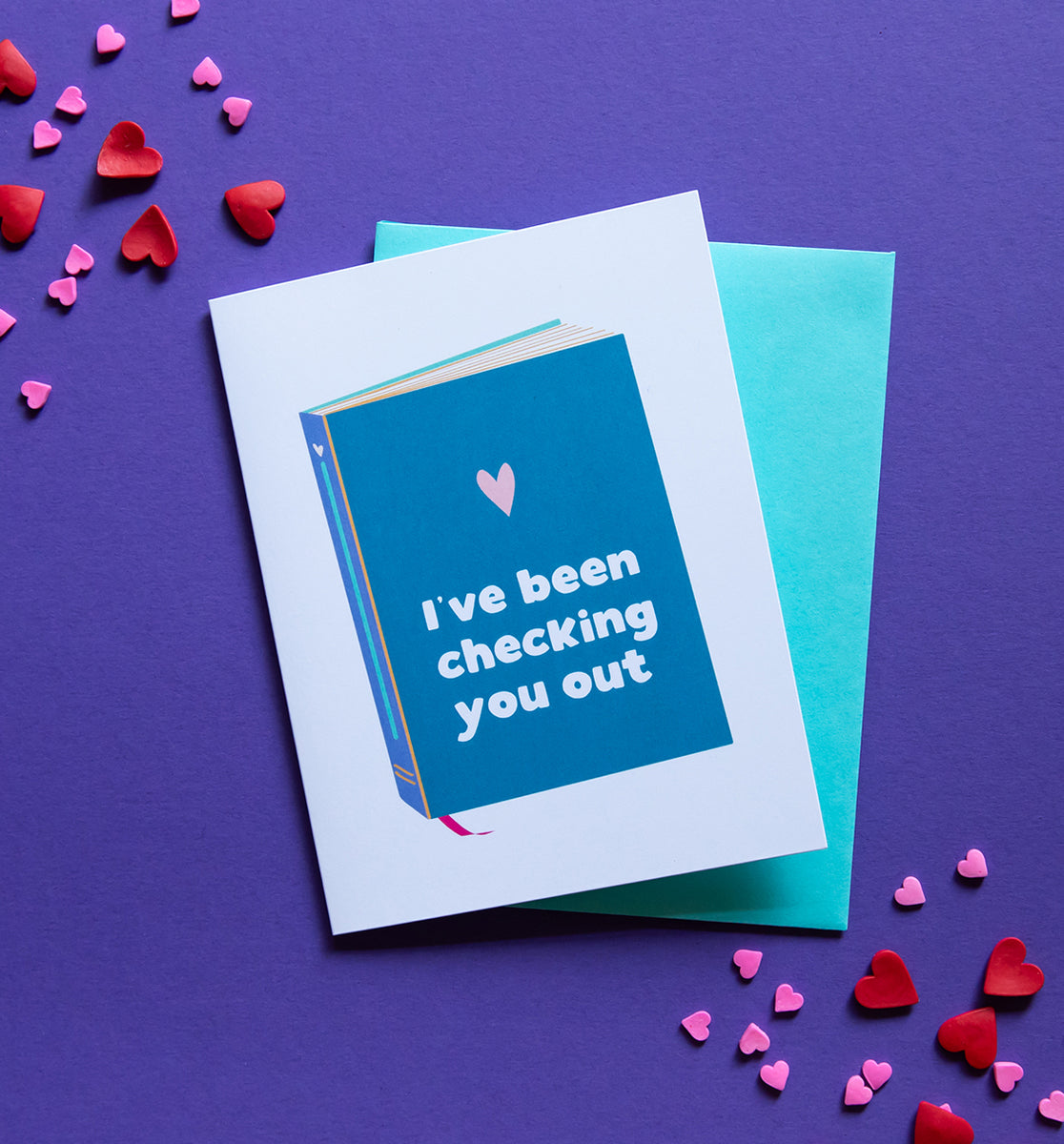 Checking You Out love & friendship card – Graphic Anthology