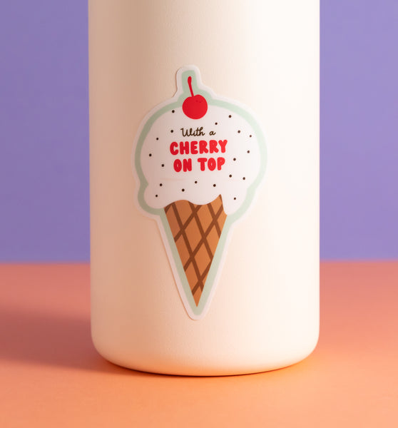 Cherry on Top sticker