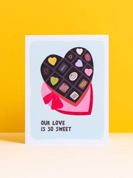 Chocolate Box Greeting Card