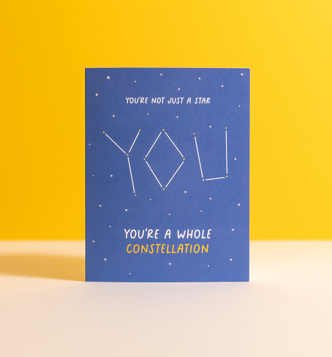 Constellation love & friendship card