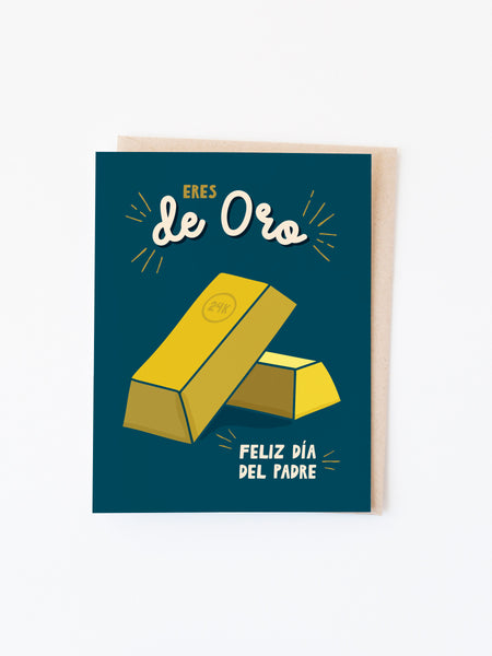 Oro Father's Day card