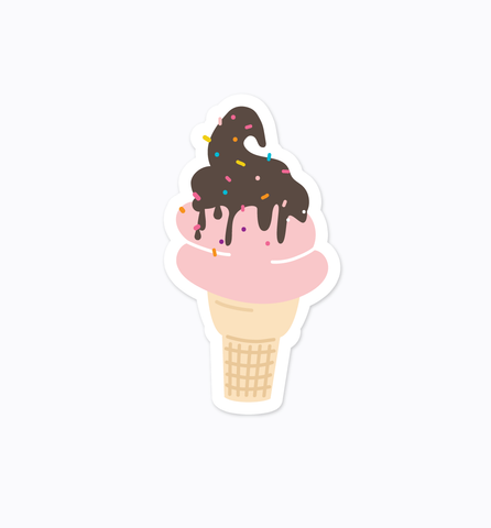 Dip Cone sticker