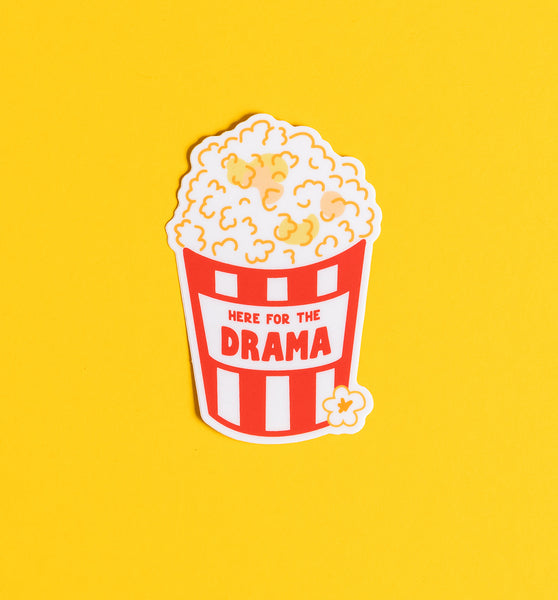 Drama Popcorn sticker