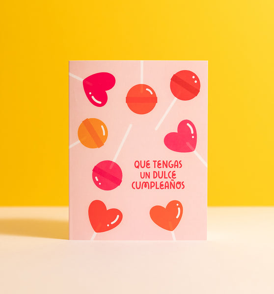 Dulce Cumpleaños Spanish birthday card