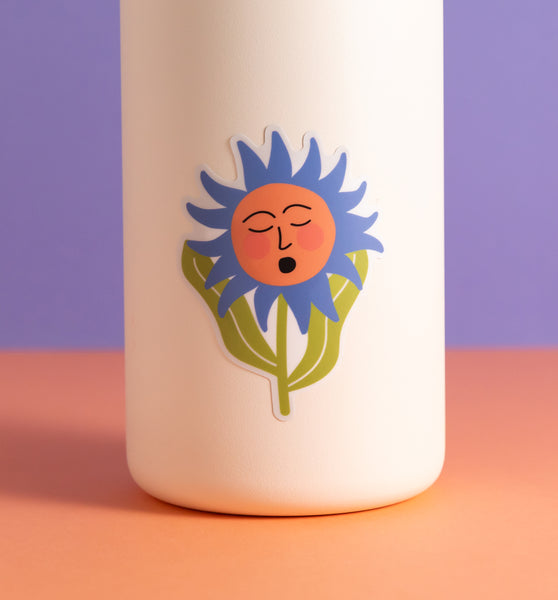 Flower Face sticker