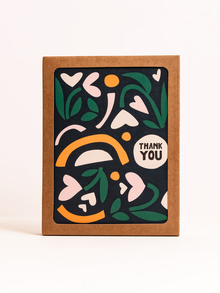 Flower Garden thank you card