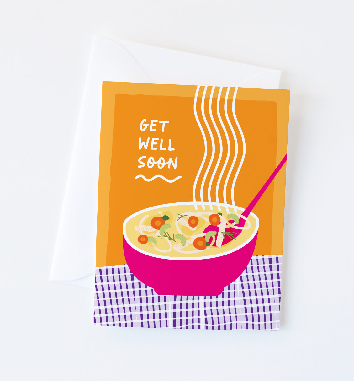 Get Well Soup greeting card