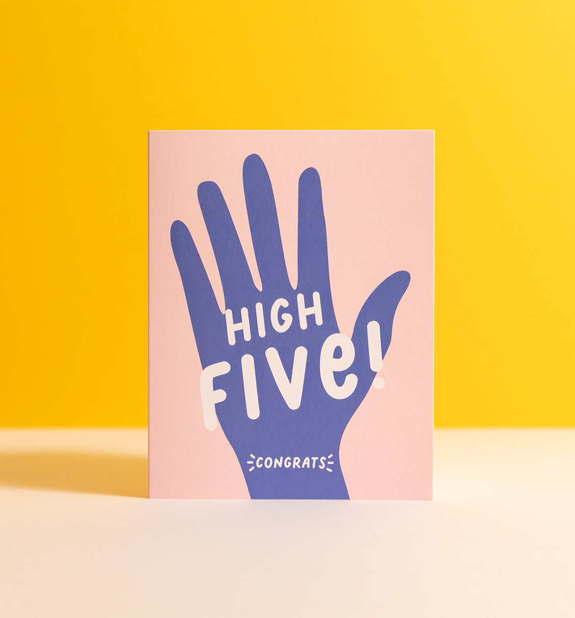 High Five! congratulations card