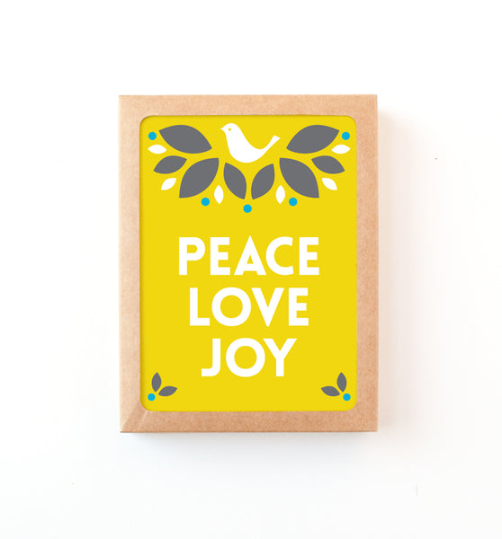 Holiday Dove card