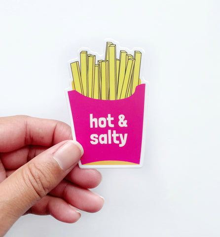 Hot & Salty sticker